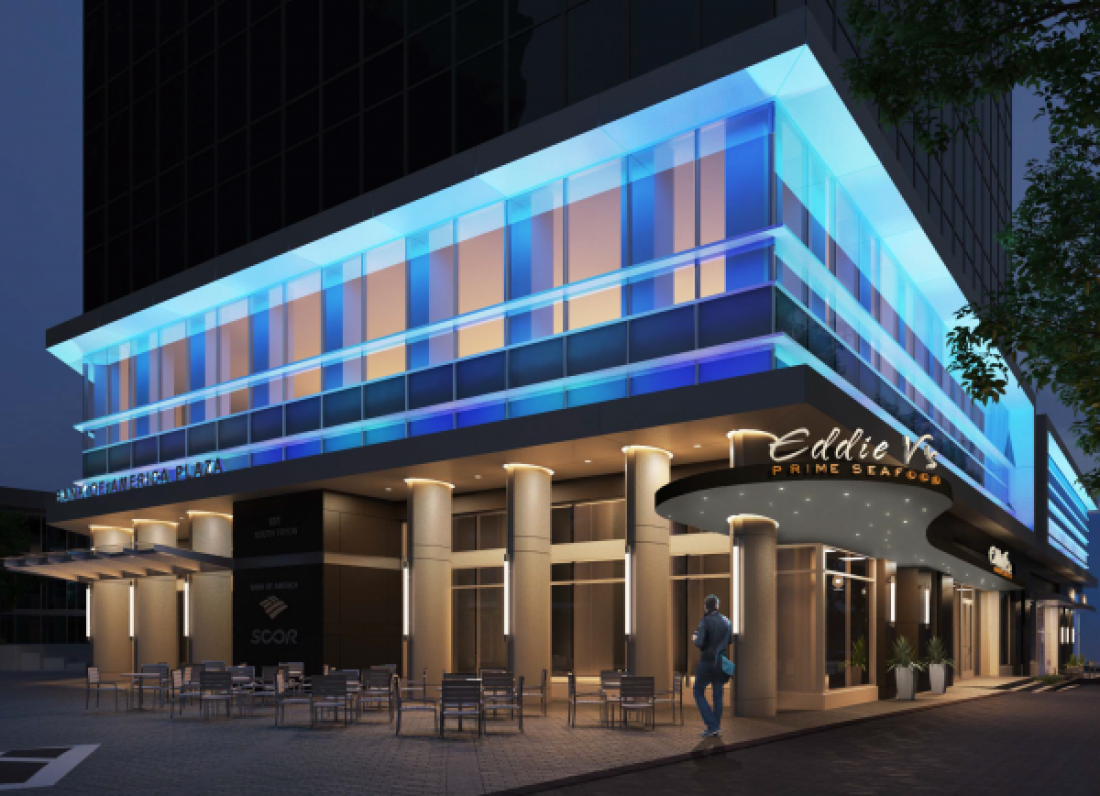 Charlotte’s First Eddie V’s and Devon & Blakely headed to Uptown Charlotte’s Bank of America Plaza