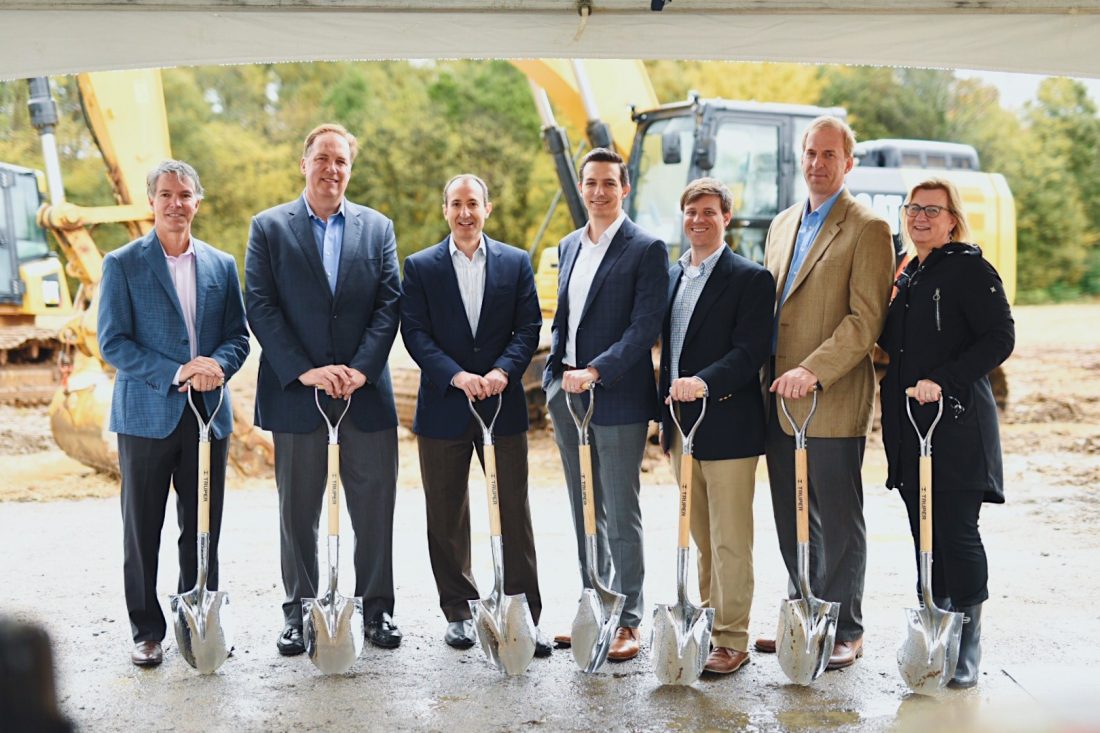 Griffin breaks ground on two industrial buildings in Concord, North Carolina