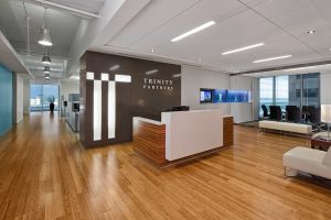 Trinity Partners // Charlotte Office // Lobby